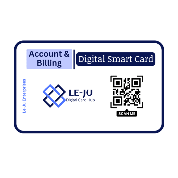 Account & Billing Digital Smart Card